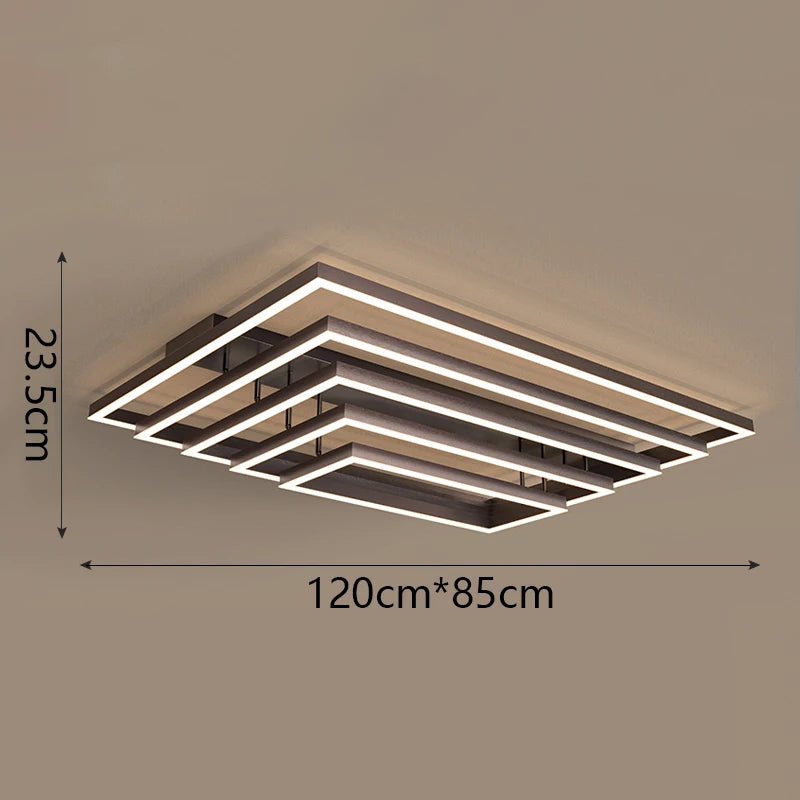 Nordic home decoration salon bedroom decor smart led lamp lights for room dimmable Ceiling light lamparas indoor lighting