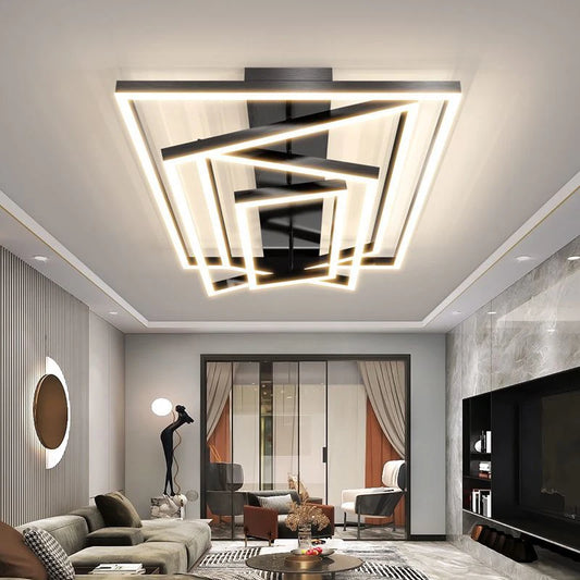 Nordic home decoration salon bedroom decor smart led lamp lights for room dimmable Ceiling light lamparas indoor lighting