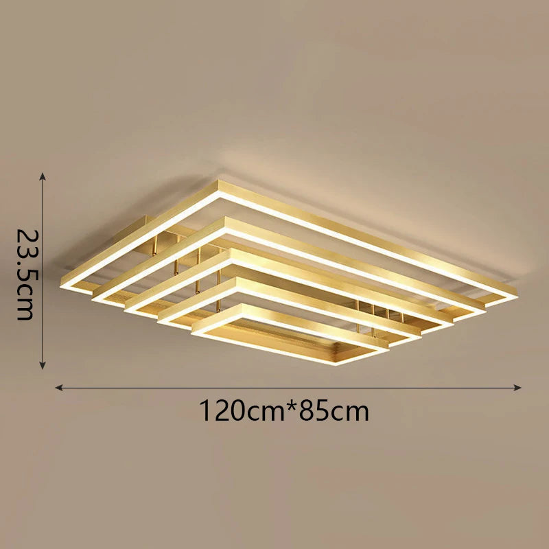 Nordic home decoration salon bedroom decor smart led lamp lights for room dimmable Ceiling light lamparas indoor lighting
